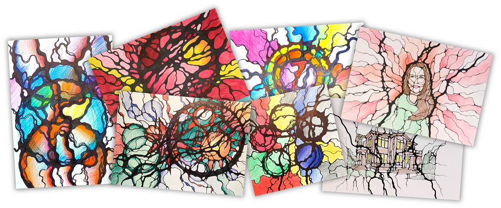 Примеры работ Нейрографики